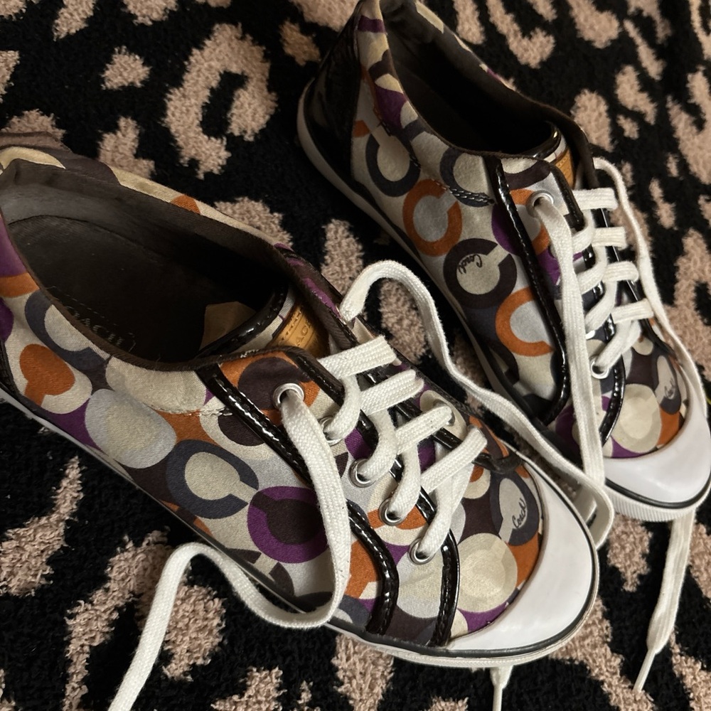 Coach Multicolor Signature C Low-Top Sneakers